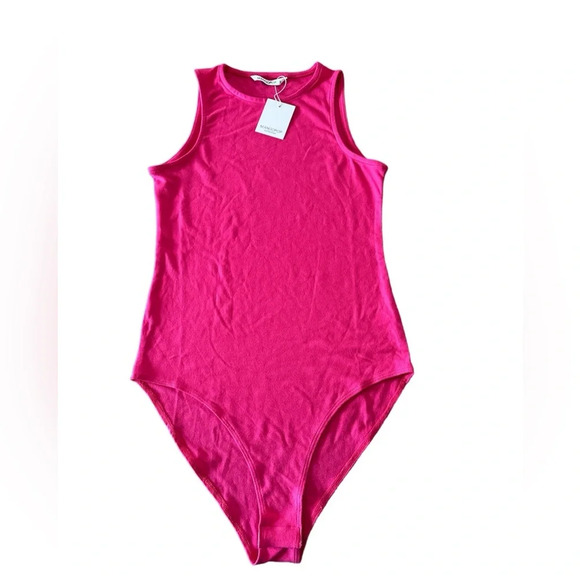 Mangopop Pink Small Bodysuit BNWT - Picture 1 of 6